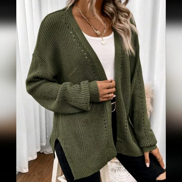 Ladies' Vintage Corduroy Long Sleeve Shirt Jacket, Ladies Spring - Picture 2 of 4